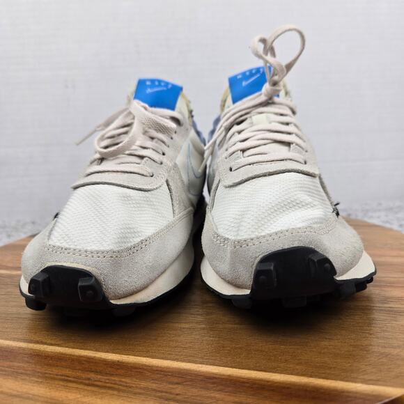 Nike Women 8 Daybreak Type Sail Photo Blue Low Top Athletic Casual Daily Sneaker - Picture 4 of 12